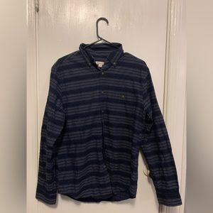 Nicely Blue/White striped button up